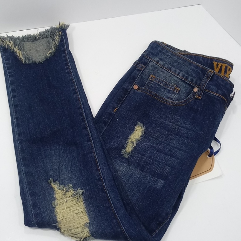 V.I.P. DESTRUCTED JEANS